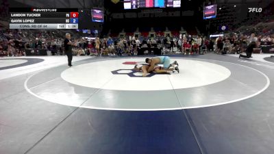 215 lbs Cons. Rd Of 64 - Landon Tucker, PA vs Gavin Lopez, NC