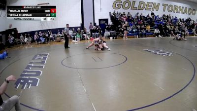 190 lbs Cons. Round 3 - Natalie Rush, Cannon McMillan vs Jenna Chapman, Albert Gallatin Hs