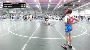 70 lbs Rr Rnd 2 - Jackson Bish, Ragin Raisins Catawba ES vs Owen Adams, Knights Wrestling Club