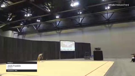 Jayla Franklin - Ribbon, Xtreme - 2021 USA Gymnastics Championships