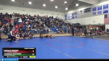 106 lbs Champ. Round 1 - Maressa McGowan, Eleanor Roosevelt vs Natalie Perkins, La Mirada High School