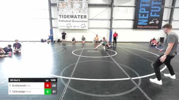 195 lbs Rr Rnd 3 - Teagan Gratkowski, Evil Empire vs Trey Tallmadge, Shore Thing Surf