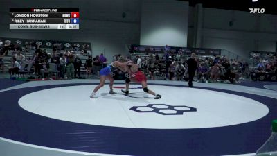 65 kg Cons. Sub-semis - London Houston, Mat Demon Wrestling Club vs Riley Hanrahan, Team Nazar Training Center