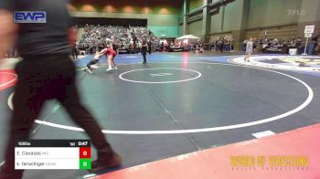 108 lbs Consi Of 8 #1 - Evan Cavazos, Immanuel Wrestling vs Kolten Terwilliger, OKWA