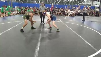 130 lbs Rr Rnd 1 - Colin Falck, DC Elite vs Noah Tapia, Young Guns (IL)