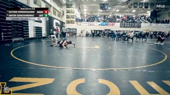 126 lbs Champ. Round 1 - Zayden Isringhausen, Branson vs Anton Goncharenko, Lafayette Wildwood