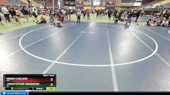 113 lbs Champ. Round 2 - Christopher Grossman, MT vs Aidan Carlson, MN