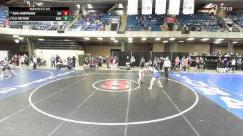 130 lbs Cons. Round 3 - Ava Hartman, Schaumburg vs Lyla McKee, Genoa-Kingston