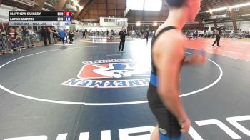 125B lbs Semifinal - Ryan Bozelli, Savage vs Ethan Jones, Curby 3 Style Wrestling Club