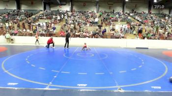 49 lbs Quarterfinal - Reid Simmons, Glasgow Wrestling Academy vs Wyatt Fleetwood, Guerrilla Wrestling Academy