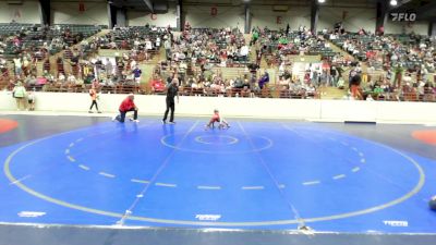 49 lbs Quarterfinal - Reid Simmons, Glasgow Wrestling Academy vs Wyatt Fleetwood, Guerrilla Wrestling Academy