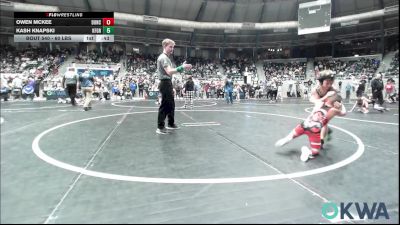 60 lbs Consi Of 16 #1 - Owen Mckee, Duncan Demon Wrestling vs Kash Knapski, Kingfisher YellowJackets