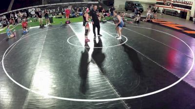 135 lbs Cons. Sub-quarters - Cailynn Belgarde, Alaska vs Madison Worden, Nevada