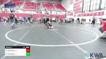 52 lbs Rr Rnd 4 - Broox Wilkerson, Carl Albert vs Remmi Schwahn, Chandler Takedown Club