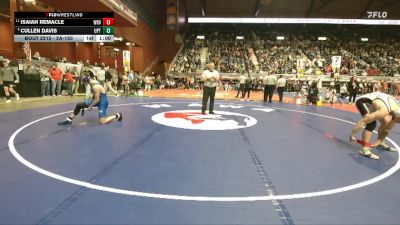 2A-150 lbs Cons. Round 2 - Isaiah Remacle, Wind River vs Cullen Davis, Upton