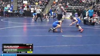 85 lbs Quarterfinal - Easton Enyeart, Moen Wrestling Academy vs Dylan Williamson, Sebolt Wrestling Academy