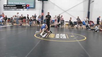 33 lbs Rr Rnd 7 - Mia Magagnotti, PA West Black - W vs Chelsea Goldsby, Mat Demon - W