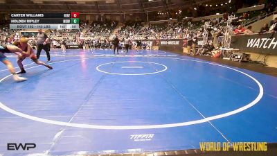 145 lbs Semifinal - Carter Williams, Nebraska Boyz vs Holden Ripley, Midwest RTC