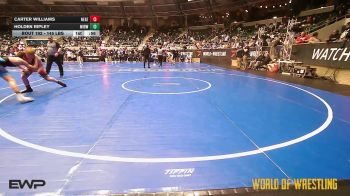 145 lbs Semifinal - Carter Williams, Nebraska Boyz vs Holden Ripley, Midwest RTC