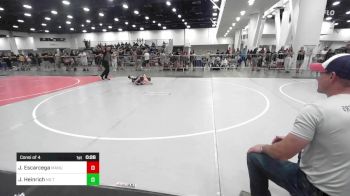 62 lbs Consi Of 4 - Jackson Escarcega, Manu WC vs Jory Heinrich, No Team