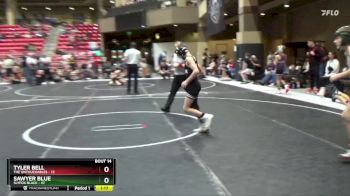 85 lbs Round 5 (6 Team) - Sawyer Blue, SlyFox Black vs Tyler Bell, The Untouchables