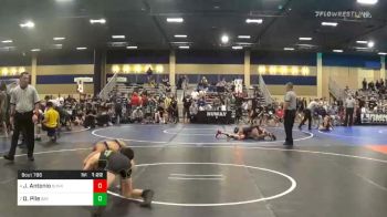 Match - Joseph Antonio, Sunkist Kids / Monster Garage vs Dylan Pile, Bay Area Dragons