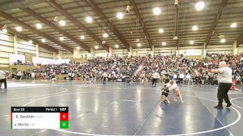 75 lbs Champ. Round 1 - Grant Gardiner, Uintah Jr High Wrestling vs Judd Morby, Sanderson Wrestling Academy