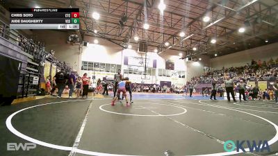 85 lbs Round Of 16 - Chris Soto, Chandler Takedown Club vs Jude Daugherty, Victory Christian School