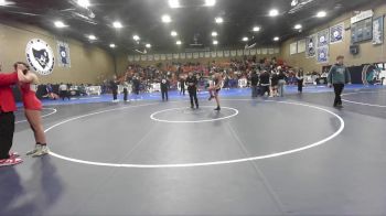 130 lbs Champ. Round 2 - Aria Gonzales, Arroyo Grande vs Naomi Loredo, Kerman