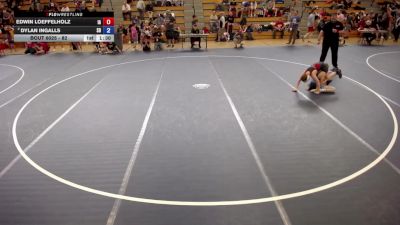 82 lbs Champ. Round 1 - Edwin Loeffelholz, IA vs Dylan Ingalls, SD
