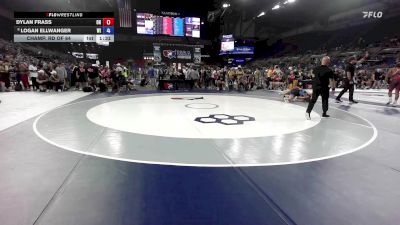 175 lbs Champ. Rd Of 64 - Dylan Frass, OH vs Logan Ellwanger, WI