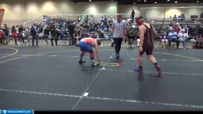 Cons. Round 1 - Levi Rowell, Michigan Grappler RTC vs Timothy Burns, Mean Machine