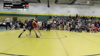 175 lbs Champ. Round 2 - Kaden Bish, Mohawk vs Joe Foels, Perrysburg