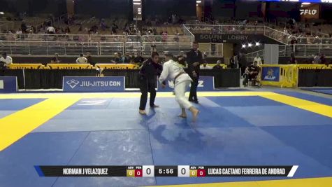 Lucas Caetano Ferreira De Andrad vs Norman J Velazquez 2025 Pan Jiu Jitsu IBJJF Championship