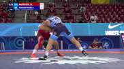 92 kg Finals 1-2 - Andro Margishvili, Georgia vs Amirhossein Firouzpourbandpei, Iran