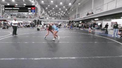 130 lbs Round 1 (6 Team) - Miranda Pineiro, Empire Girls WC vs Shae-lyn Guido, Pride WC