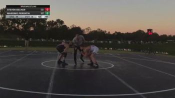 120 lbs Rr Rnd 1 - Steven Becker, USA All-Stars vs Massimo Perentin, Victory Academy