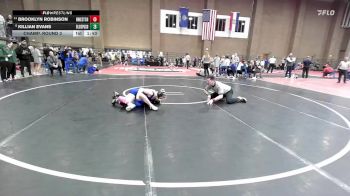 110 lbs Champ. Round 3 - Brooklyn Robinson, Northwest vs Killian Evans, Blue Springs South