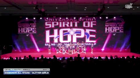Diamonds All-Stars - Glitter Girls [2026 L1 Youth - Small Day 1] 2026 Spirit of Hope Grand Nationals