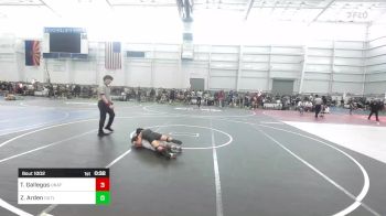 87 lbs Rr Rnd 1 - Tyrann Gallegos, Unaffiliated vs Zayden Arden, Outlaws WC
