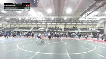 157 lbs Consi Of 8 #2 - Jason Brown, East Providence vs Luke Sharpless, Johnston