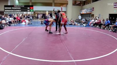 190 lbs 4th Wrestleback (32 Team) - Michael Thompson, Funky Boyz vs Johnathan Clohecy, Team GATA
