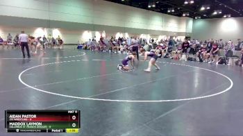 106 lbs Round 2 (16 Team) - Maddox Laymon, Columbus St. Francis DeSales vs Aidan Pastor, 212 Wrestling