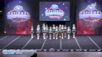 Icon Cheer - Empire [2025 L2 Junior - D2 - Small Day 2] 2025 America's Best Grand Nationals