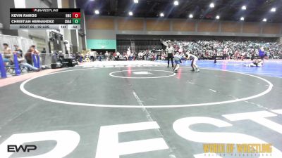 92 lbs Consi Of 16 #2 - Kevin Ramos, Hillsboro Mat Club vs Christian Hernandez, Chagolla Trained Wrestling Club