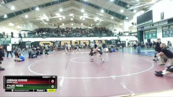 70 lbs Cons. Round 5 - Jordan Dodge, Nampa West vs Tyler Marx, Meridian