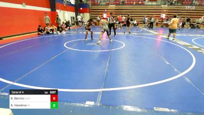 119 lbs Consi Of 4 - Brevon Bevins, Cleveland Public Schools vs Avery Hawkins, Tulsa Union