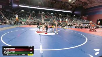 3A-182 lbs Cons. Round 2 - Cale Dauwen, Pinedale vs Austin Green, Pinedale