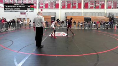 106 lbs 5th Place - Edrian Oliva Bojoquez, New Bedford vs Mustafa Lubowa, Chelmsford