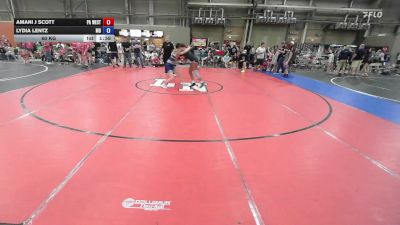 60 kg Rr Rnd 1 - Amani J Scott, PA West 2 - GK8E vs Lydia Lentz, Team Maryland - GK8E